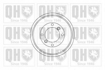 QUINTON HAZELL bdr114 -  Тормозной барабан